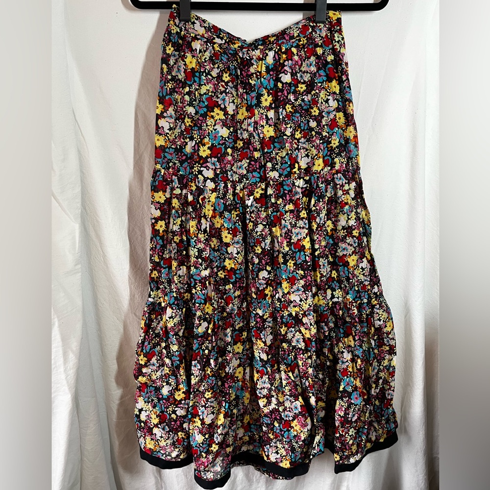 Long Flower Skirt size 4